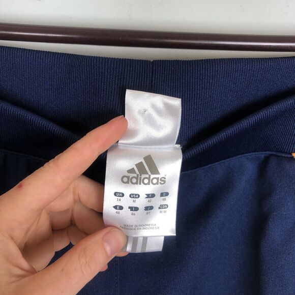 Adidas Blue Orange Red Sweatpants Women's Size Medium - Picture 8 of 9